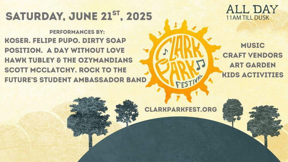 Calling Local Food Vendors for Clark Park Music &amp; Arts Festival 2025! - mailchi.mp/1e51314e7f1d/c…