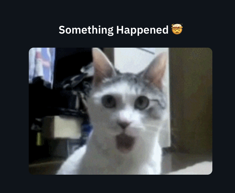 Something happened on Aztec. Still trying to figure out exactly what it was. 

somethinghappened.wtf