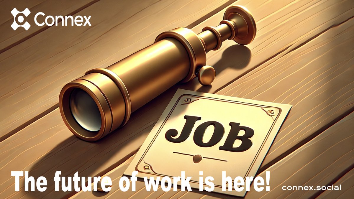 Connex (@connexsocial) on Twitter photo π The talent exodus from FANG to Web3 is real!
π #Connex bridges this revolution with the first tokenized job marketplace integrating your on-chain & off-chain credentials.
π Build your career community without decades of climbing. $CONX π The talent exodus from FANG to Web3 is real!
π #Connex bridges this revolution with the first tokenized job marketplace integrating your on-chain & off-chain credentials.
π Build your career community without decades of climbing. $CONX