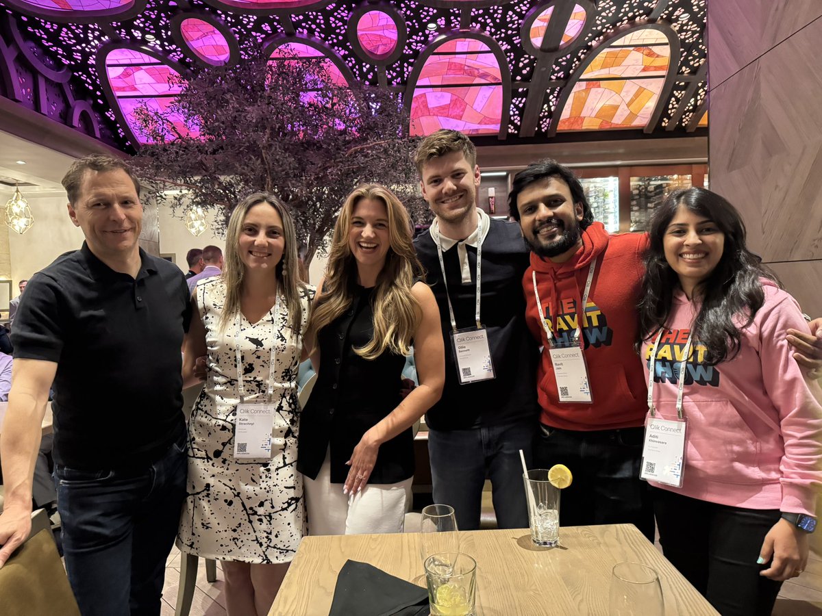 Kate Strachnyi ('DATAcated') (@datacated_) on Twitter photo Such a fun time at the Qlik CEO reception
<a href="/Ronald_vanLoon/">Ronald van Loon</a> <a href="/RavitJain/">Ravit Jain (The Ravit Show)</a> <a href="/sadiestlawrence/">Sadie St Lawrence</a> - <a href="/qlik/">Qlik</a> #qlikconnect Such a fun time at the Qlik CEO reception
<a href="/Ronald_vanLoon/">Ronald van Loon</a> <a href="/RavitJain/">Ravit Jain (The Ravit Show)</a> <a href="/sadiestlawrence/">Sadie St Lawrence</a> - <a href="/qlik/">Qlik</a> #qlikconnect