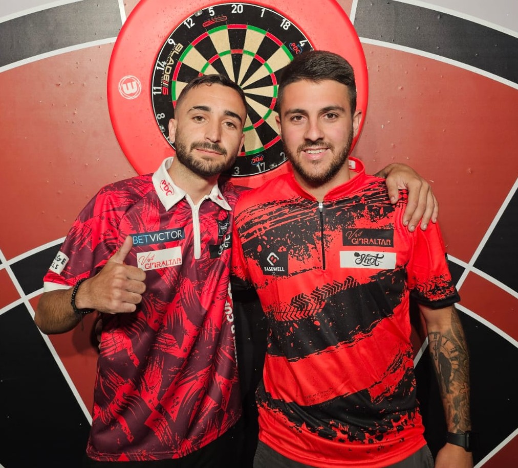 A massive congratulations to Justin Hewitt and Craig Galliano who will again team up at the PDC World Cup of Darts in June to represent Gibraltar! 

Craig will make his fifth World Cup appearance with Justin making his 6th, and both players still in their early/mid 20s!

#Darts