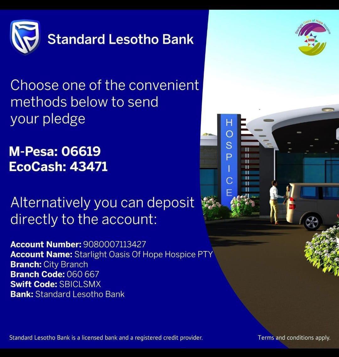 Starlight Oasis of Hope Hospice-Lesotho tweet media