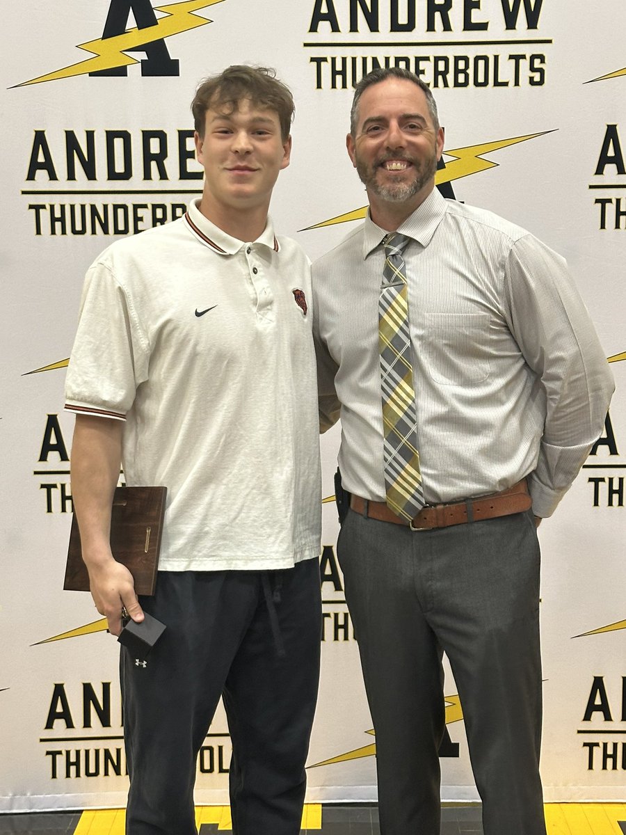 Andrew Athletics (@vjabolts) on Twitter photo Congratulations Scott Oftedahl of <a href="/VJA_FOOTBALL/">Andrew Football</a> <a href="/VJA_SPOLY/">VJA Special Olympics</a> <a href="/tboltbaseball/">VJA Baseball</a>
The 2025 Male Athlete of the Year Congratulations Scott Oftedahl of <a href="/VJA_FOOTBALL/">Andrew Football</a> <a href="/VJA_SPOLY/">VJA Special Olympics</a> <a href="/tboltbaseball/">VJA Baseball</a>
The 2025 Male Athlete of the Year