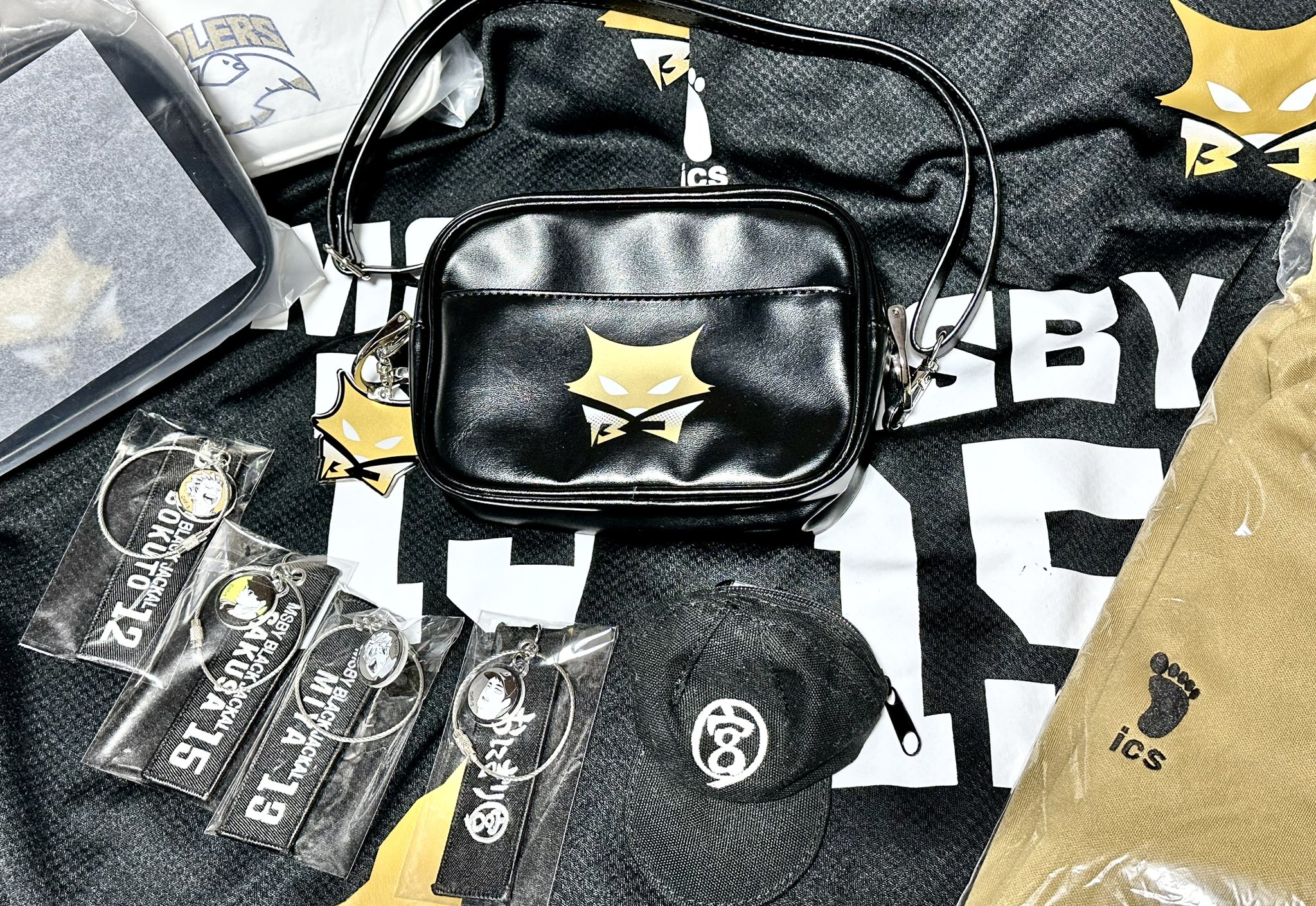 ハイキュー スポーツバッグ風ポーチ MSBY ジャンフェス ジャンプ