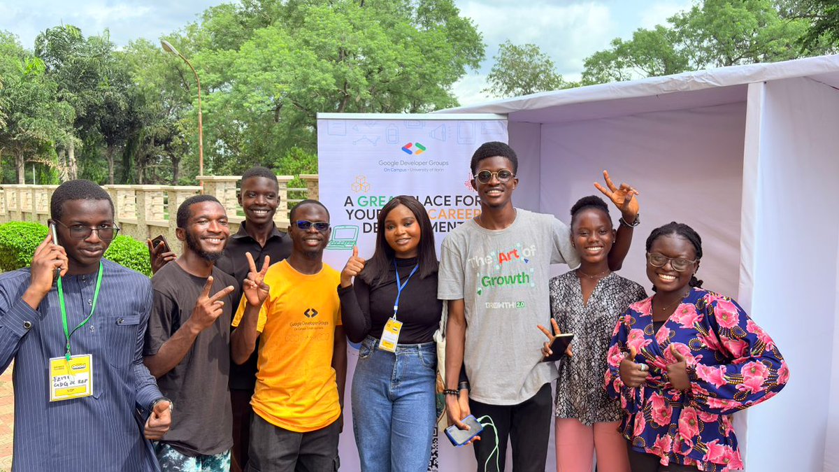O_tohme's tweet image. We were outside yesterday for @gdgoc_unilorin at #NACOSSTechfest 1.0 🙌🏿

#TechForGood