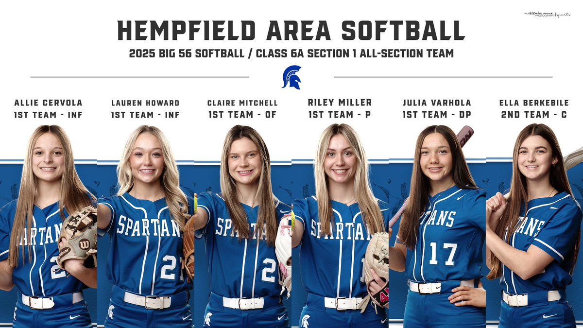 Big 56 Softball Class 6A All-Section Team
