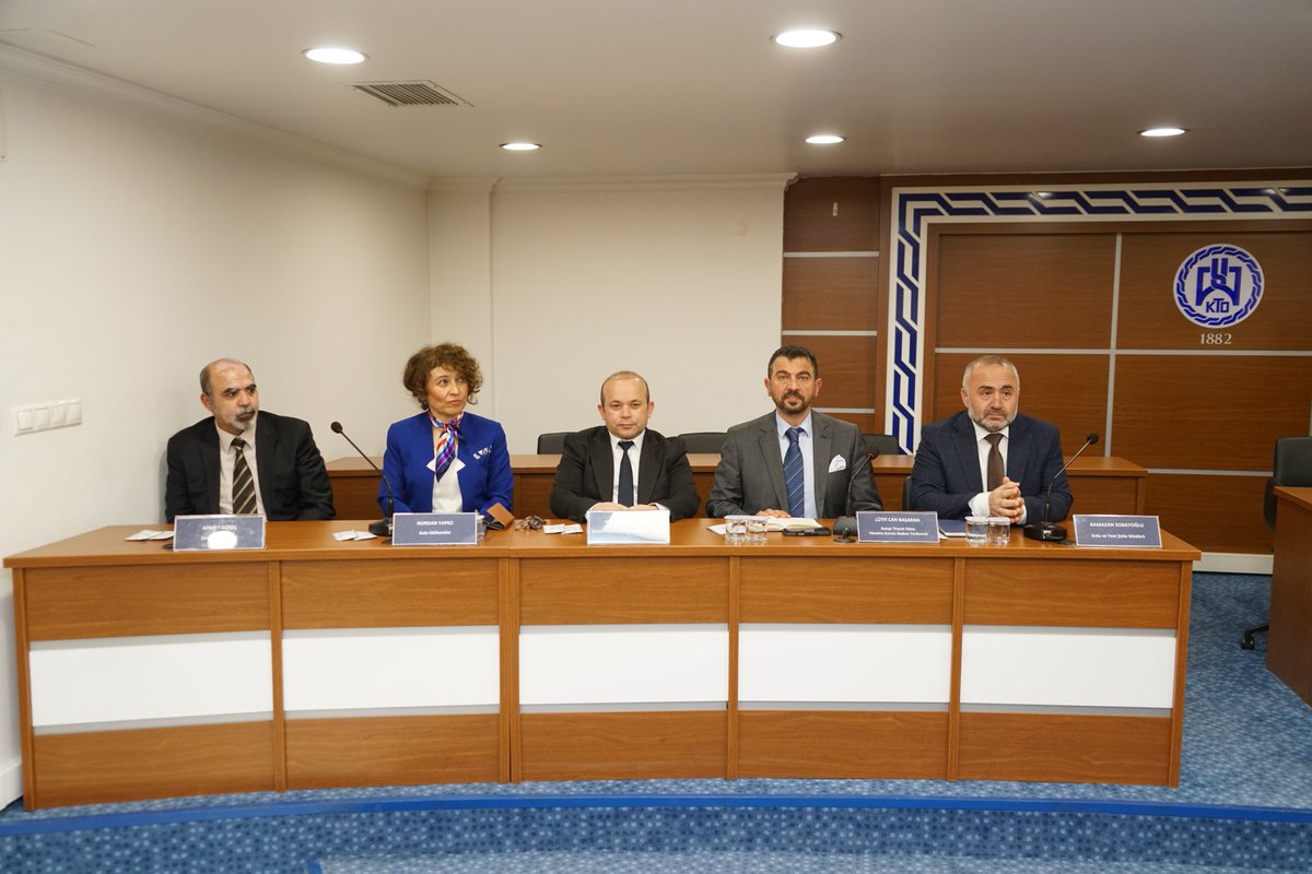 Odamız ve Konya İl Tarım ve Orman Müdürlüğü iş birliğiyle düzenlenen Gıda Sektörü İstişare Toplantısı, Yönetim Kurulu Başkan Yardımcımız @lbsrn ve Konya İl Tarım ve Orman Müdür Yardımcısı Hasan Hüseyin Acar'ın katılımıyla gerçekleştirildi.