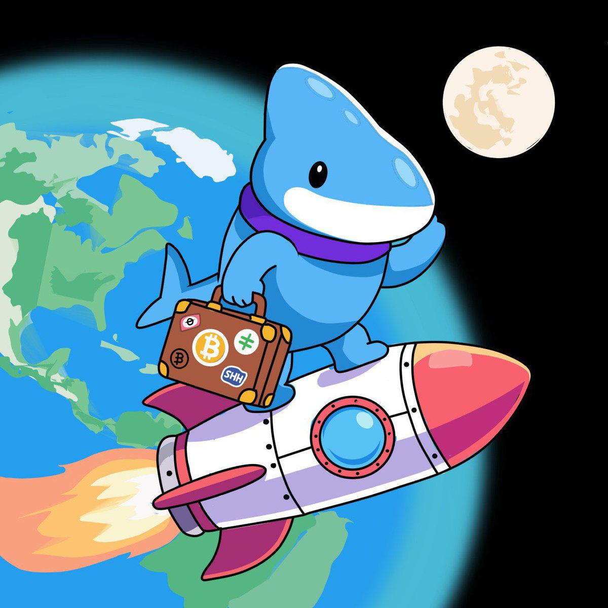 time to begin climbing towards the moon. 🚀🐳

They will say its impossible, but with Bloop is always a way 🔥🔥🔥🔥