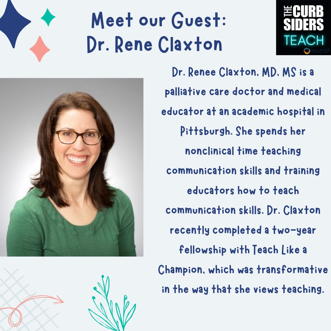 The Curbsiders Teach Podcast (@curbsidersteach) on Twitter photo š§ Communication is a procedure.
In our latest episode, @VitalTalk and <a href="/TeachLikeAChamp/">Teach Like a Champion</a> experts break down how to teach communication through #feedback that empowers and transforms.
š§ Listen to From Words to Wisdom (Ep 50) on your podcast app of choice. š§ Communication is a procedure.
In our latest episode, @VitalTalk and <a href="/TeachLikeAChamp/">Teach Like a Champion</a> experts break down how to teach communication through #feedback that empowers and transforms.
š§ Listen to From Words to Wisdom (Ep 50) on your podcast app of choice.