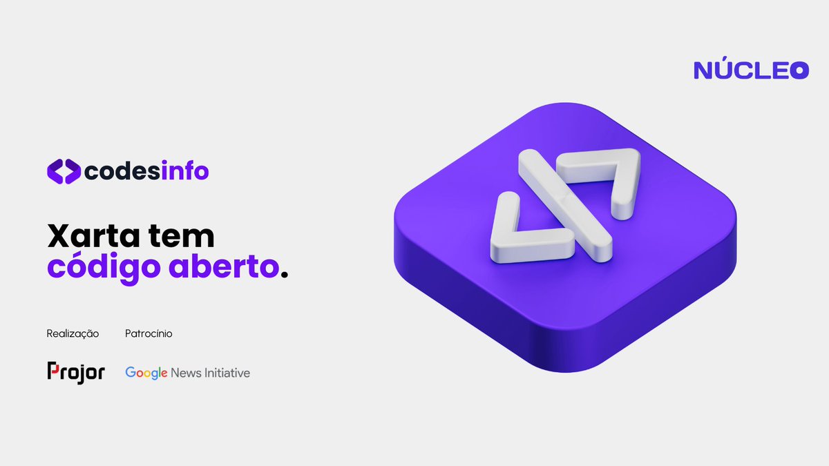 observatorio's tweet photo. Xarta tem código aberto. O link de instalação: https://t.co/pbn6mpdivW
#Codesinfo
#CodigoAberto
#jornalismocontradesinformacao https://t.co/D1XmX0H6GL
