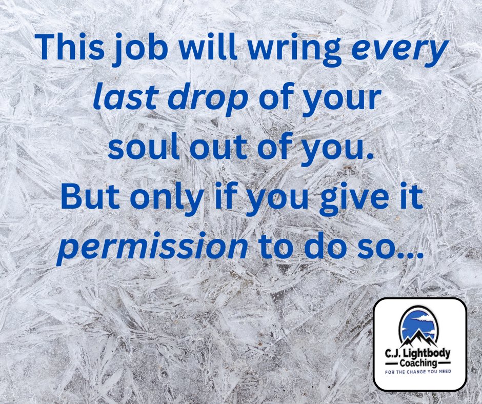 The issue of "control" comes up time and again in my coaching work, particularly for those who are recovering from burnout. We can easily slide into feelings of overwhelm at work, especially when the "I should have" and "I ought to" voices are loud.