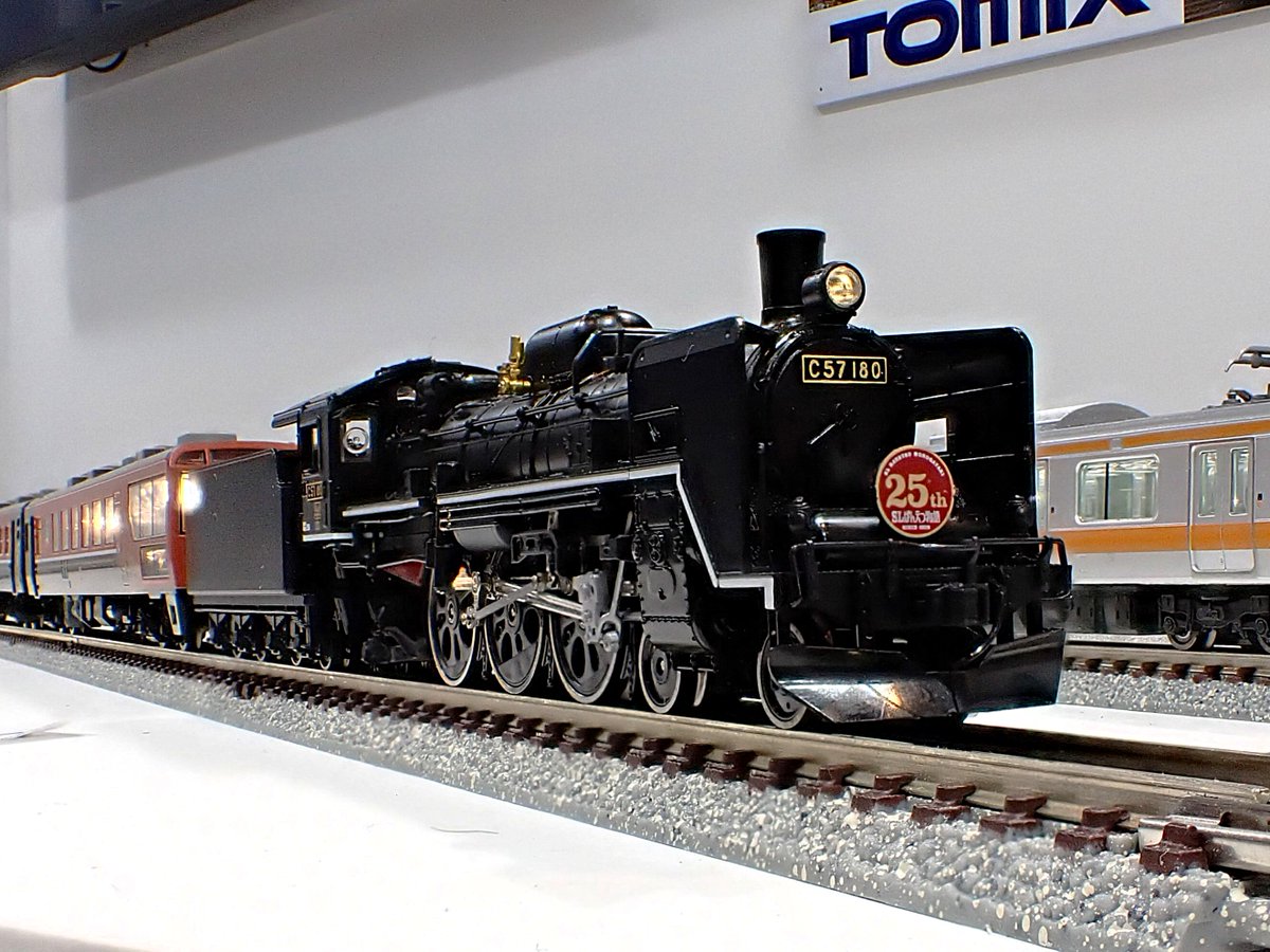 TOMIX 試作品情報 C57 180号機 JR 12系客車（ばんえつ物語・オコジョ