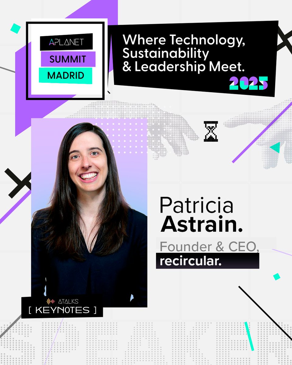 APLANET (@aplanetorg) on Twitter photo 🚨 Keynote Speaker Alert!
Patricia Astrain (<a href="/recircular_net/">recircular</a>) takes the stage at #APLANETSummitMadrid2025 to explore how AI is turning waste into opportunity.
🗣️ Don’t miss “From Waste to Wealth” — live June 10 in Madrid or online!
🎟️ Register free: aplanet.org/campaign/summi… 🚨 Keynote Speaker Alert!
Patricia Astrain (<a href="/recircular_net/">recircular</a>) takes the stage at #APLANETSummitMadrid2025 to explore how AI is turning waste into opportunity.
🗣️ Don’t miss “From Waste to Wealth” — live June 10 in Madrid or online!
🎟️ Register free: aplanet.org/campaign/summi…