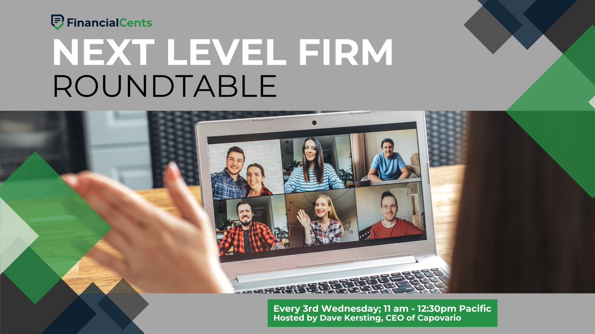 Want to grow your workflow within your firm.  Get real talk from real leaders? 👥
Join the Next Level Firm Roundtable

📅 Register: loom.ly/wF5VHtA

#NextLevelFirm #Accounting #FinancialCents #Capovario