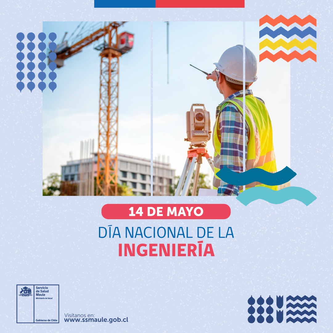 Felicidades en su día profesional a todos los ingenieros e ingenieras de nuestra red de salud.