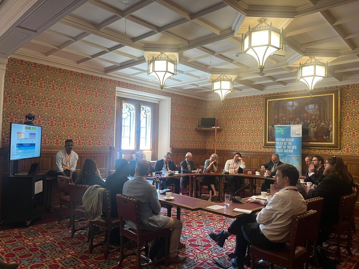 The King's Fund (@thekingsfund) on Twitter photo Today, at the House of Lords, we hosted a session on health care funding & architecture. <a href="/SivaAnandaciva/">Siva Anandaciva</a> & <a href="/sallygainsbury/">Sally Gainsbury</a> ran attendees through integrated care systems, financial flows, the impact of the Spring Budget & upcoming spending review. Thanks to everyone who came! Today, at the House of Lords, we hosted a session on health care funding & architecture. <a href="/SivaAnandaciva/">Siva Anandaciva</a> & <a href="/sallygainsbury/">Sally Gainsbury</a> ran attendees through integrated care systems, financial flows, the impact of the Spring Budget & upcoming spending review. Thanks to everyone who came!