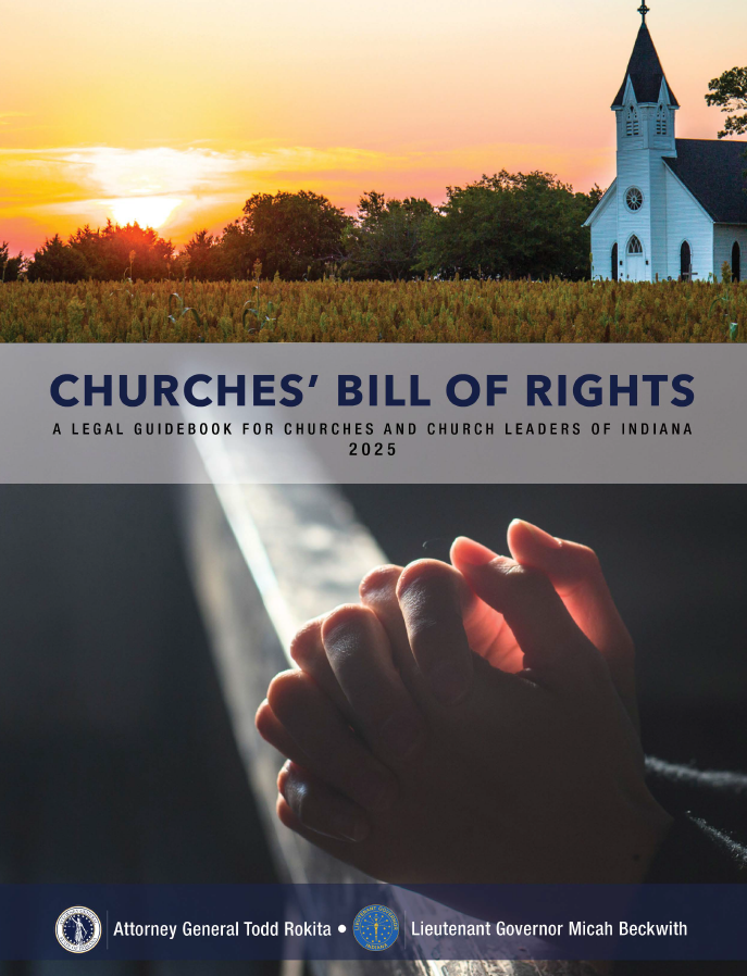 🚨Proud to announce the release of the Churches' Bill of Rights!

Written in a clear question-and-answer format, similar to our popular Parents’ Bill of Rights, this document provides guidance to you about the rights and protections afforded to churches and other houses of
