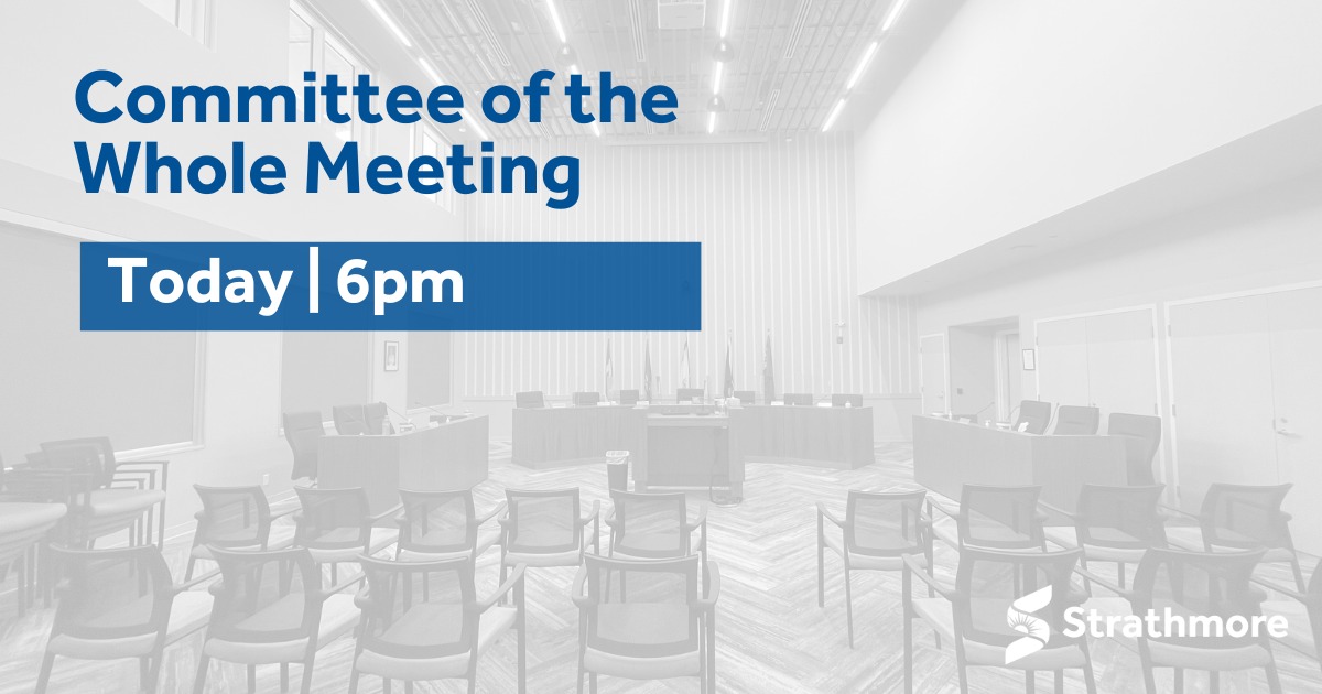 Town of Strathmore tweet media