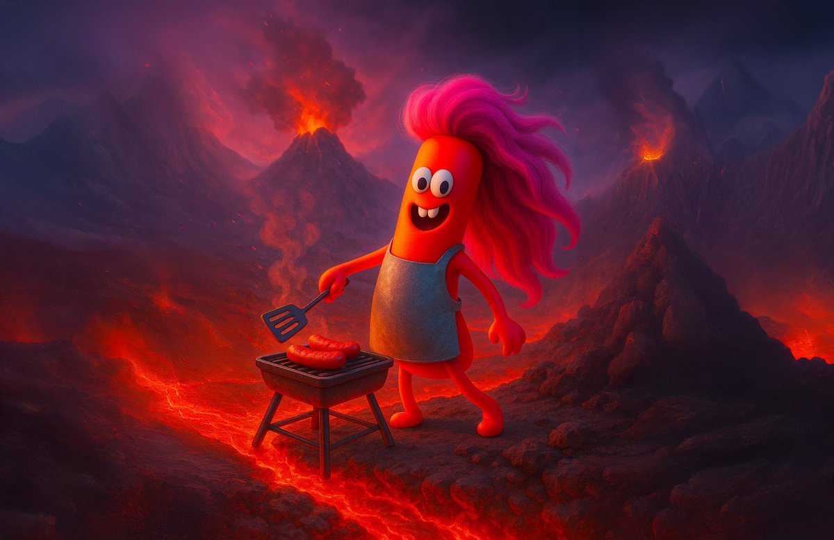 trader1sz's tweet image. BBQ in Mordor