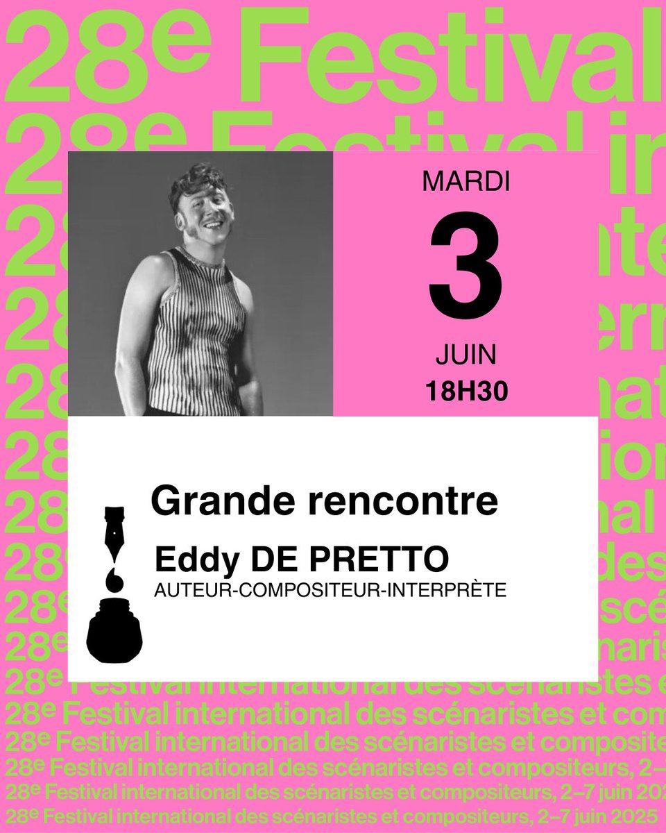 GRANDE RENCONTRE | Eddy de Pretto : Une plume en or, des disques de platine.
Avec Eddy de Pretto

📍Grande rencontre : mardi 3 juin - 18h30 - LUX, Scène Nationale.
