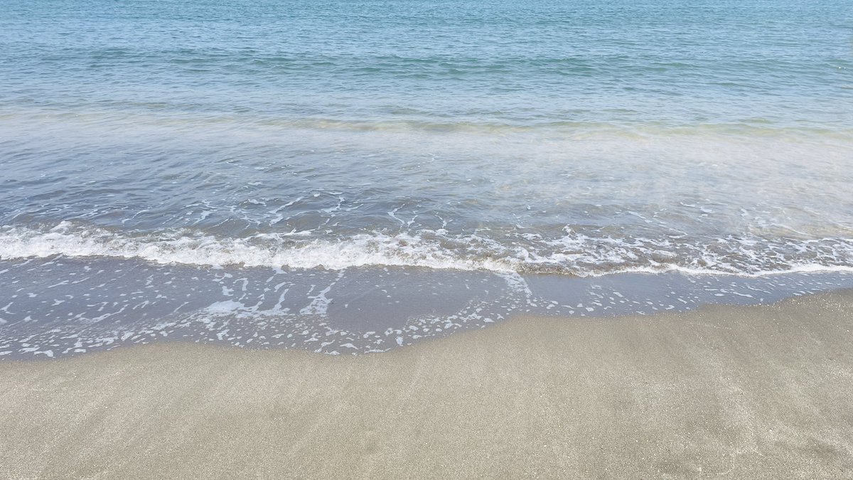 海、夏の色になってた。