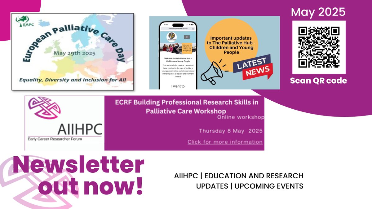 Lots of important updates, educational opportunities, upcoming events, how to join one if AIIHPC's Communities of Practice and more in our May newsletter, out today. Read here- ow.ly/hhuN50VSzgT