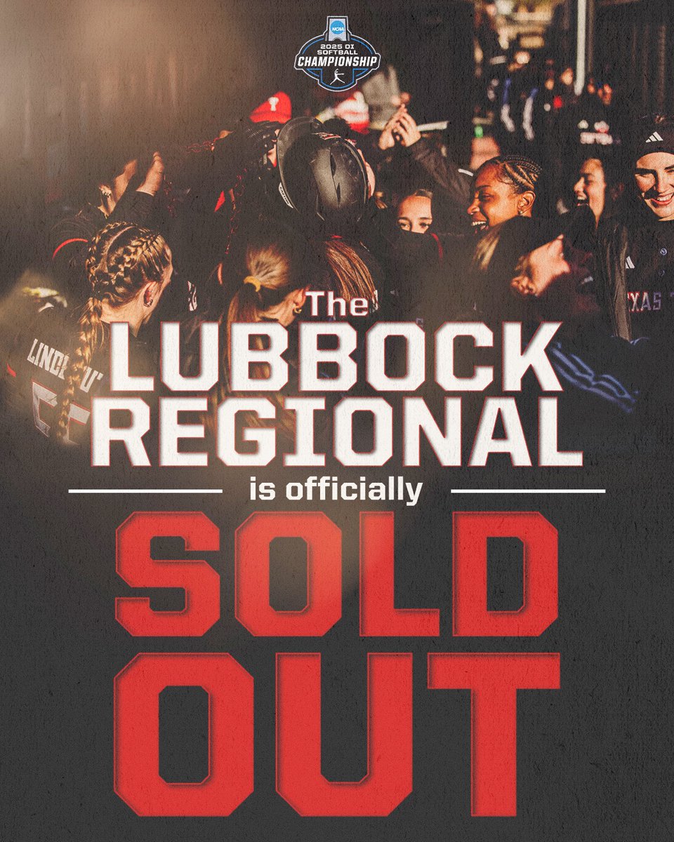 Texas Tech Softball (@texastechsb) on Twitter photo That was fast... Now all you need to do is be loud!
<a href="/NCAASoftball/">NCAA Softball</a> x <a href="/Big12Conference/">Big 12 Conference</a> That was fast... Now all you need to do is be loud!
<a href="/NCAASoftball/">NCAA Softball</a> x <a href="/Big12Conference/">Big 12 Conference</a>