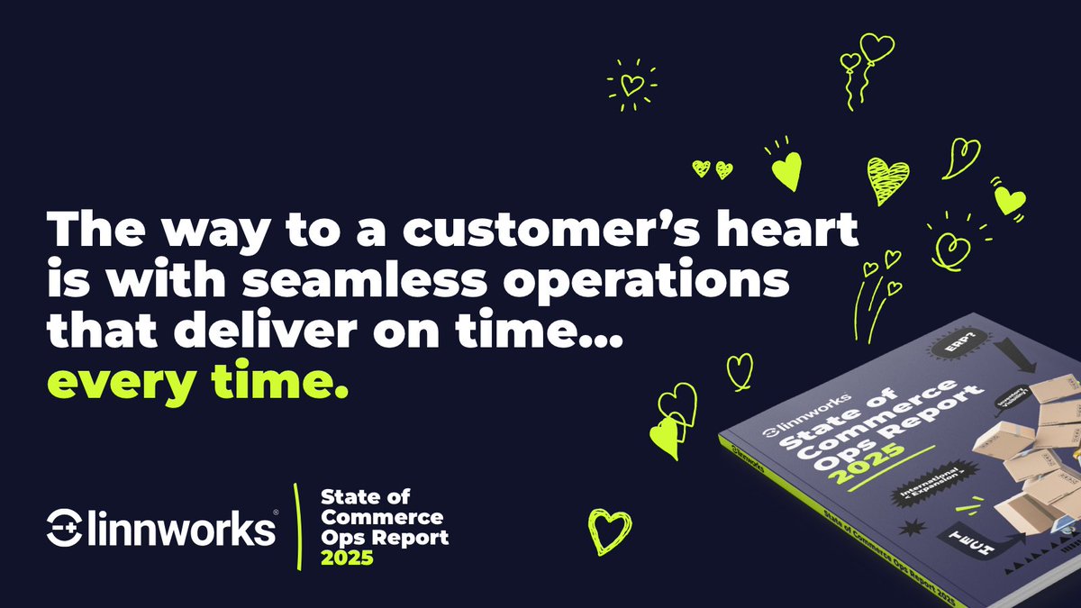 The way to your customers' heart? ❤️
SEAMLESS OPERATIONS THAT DELIVER ON TIME.

Customers come for your products, and having a seamlessly connected back and front end ensures those products reach them without a hitch! ➡️ brnw.ch/21wSDXe

#StateofCommerceOps #ecommerce