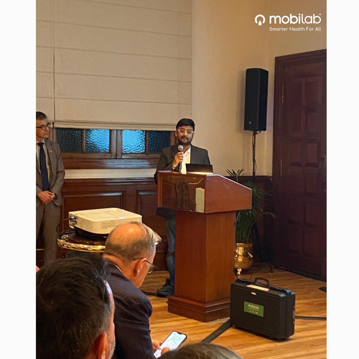 Proud to be part of the 🇮🇹🇮🇳 Italy-India Scientific &amp; Technological Business Forum 2025!
A key step toward cross-border collaboration in #Innovation &amp; #DigitalHealth.
Exciting times ahead for India-Italy partnerships!
#Mobilab #MakeInIndia #TechForGood #ItalyIndiaForum