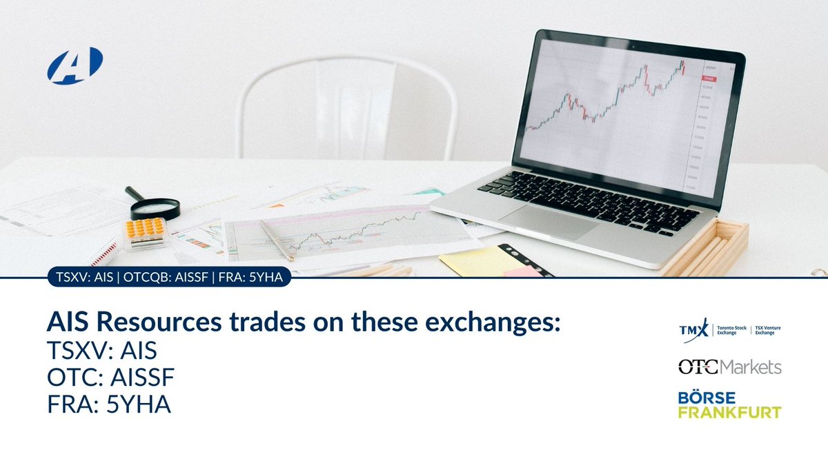 AIS Resources is focused on developing three advanced drill-ready gold projects.

Look for us on the following exchanges:
🇨🇦 TSXV: $AIS
🇺🇸 OTC: $AISSF
🇩🇪 FRA: 5YHA

🔗 stockmkt.info/3Z1Puxb 
#GoldInvestor #GoldStocks