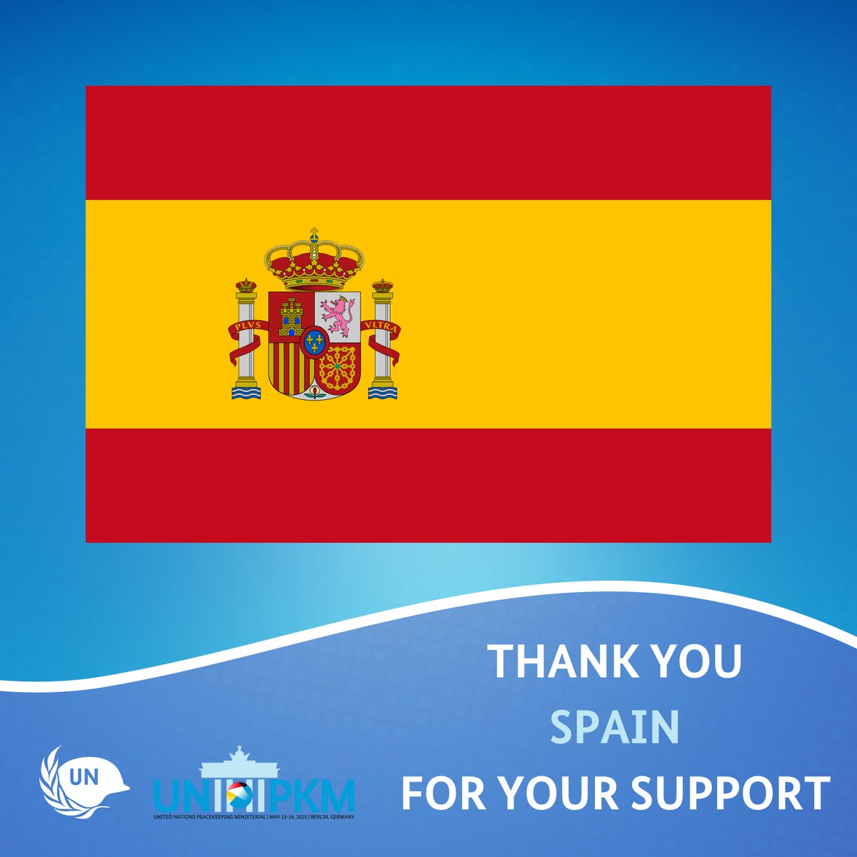 UNPeacekeeping's tweet image. Spain pledged to deploy an Explosive Ordnance Disposal team to @UNIFIL to support the safety of peacekeepers and communities. #PKMinisterial #PKM2025 @UNMAS