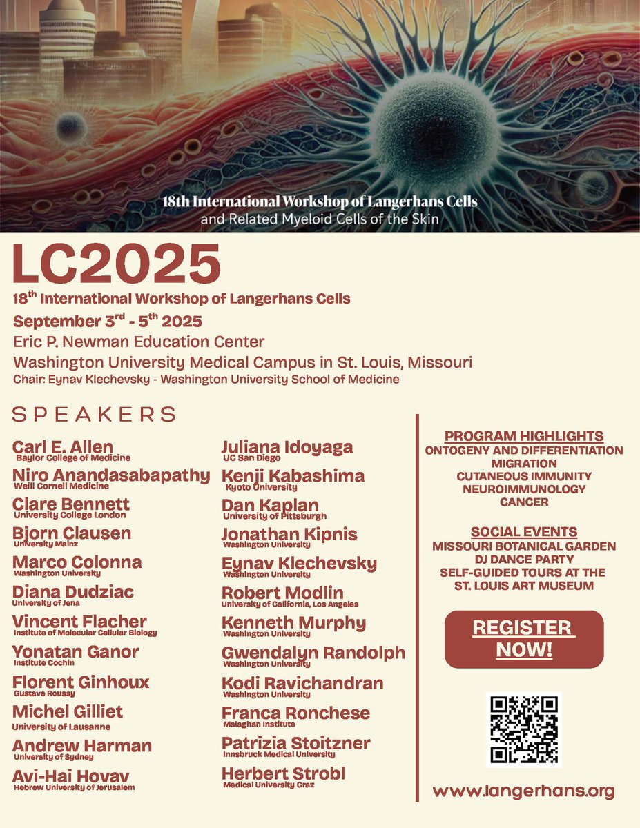 Eynav Klechevsky (@klechevskylab) on Twitter photo Early bird Dendritic cell, Myeloid cell enthusiastic! hurry up Submit your abstract and register soon! poster presentations awards available, amazing talks including: <a href="/Idoyaga_Lab/">Idoyaga Lab</a> <a href="/TheColonnaLab/">The Colonna Lab</a> <a href="/jonykipnis/">Jonathan Kipnis 💔🎗️</a> <a href="/FGinhoux/">@realFlorentGinhoux</a> <a href="/KaplanLab/">Dan Kaplan</a> <a href="/HerbertStr93573/">Herbert Strobl</a> <a href="/kodiravi/">Kodi Ravichandran</a> & many others X-less RT Early bird Dendritic cell, Myeloid cell enthusiastic! hurry up Submit your abstract and register soon! poster presentations awards available, amazing talks including: <a href="/Idoyaga_Lab/">Idoyaga Lab</a> <a href="/TheColonnaLab/">The Colonna Lab</a> <a href="/jonykipnis/">Jonathan Kipnis 💔🎗️</a> <a href="/FGinhoux/">@realFlorentGinhoux</a> <a href="/KaplanLab/">Dan Kaplan</a> <a href="/HerbertStr93573/">Herbert Strobl</a> <a href="/kodiravi/">Kodi Ravichandran</a> & many others X-less RT