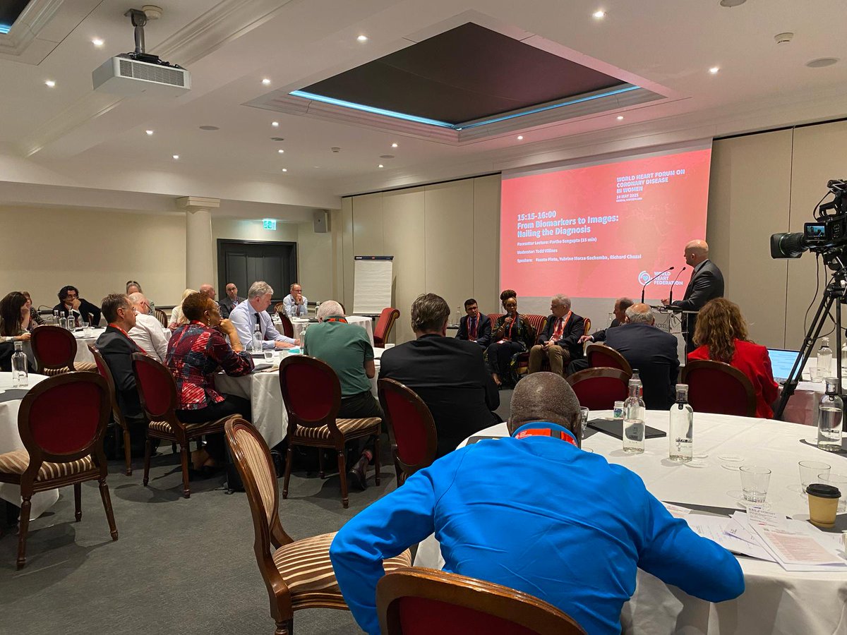 World Heart Federation (@worldheartfed) on Twitter photo At our WHF Forum on Coronary Disease in Women, WHF Past President <a href="/fjpinto1960/">Fausto Pinto</a>, <a href="/yubrinemoraa/">Yubrine M.Gachemba MD. (MBChB,MMed, PgDip,MSc.)</a>, and <a href="/RickChazal/">Rick Chazal, MD MACC</a> just discussed the latest innovations in improving the diagnosis and treatment of women with cardiovascular disease, such as biomarkers and imaging techniques. At our WHF Forum on Coronary Disease in Women, WHF Past President <a href="/fjpinto1960/">Fausto Pinto</a>, <a href="/yubrinemoraa/">Yubrine M.Gachemba MD. (MBChB,MMed, PgDip,MSc.)</a>, and <a href="/RickChazal/">Rick Chazal, MD MACC</a> just discussed the latest innovations in improving the diagnosis and treatment of women with cardiovascular disease, such as biomarkers and imaging techniques.