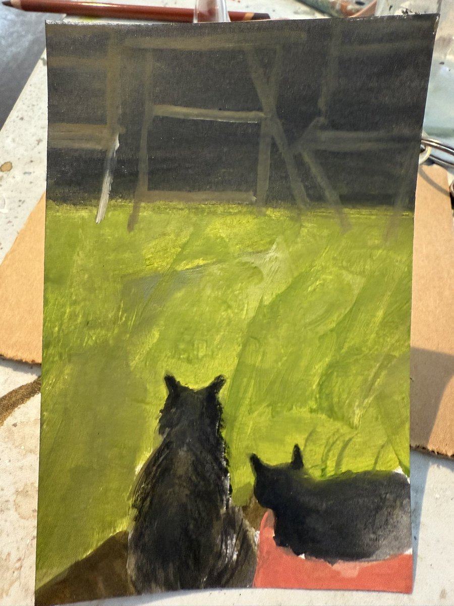 New original paintings this week listed to my shop