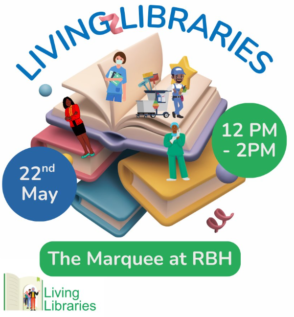 Exciting news! 📢😀

We have a Living Library event coming up at Royal Bournemouth Hospital next week! 

All UHD and DHC staff are welcome to drop in to borrow a 'human book', or to say hello and enjoy some refreshments. ☕🍪

nhslibraryuhd.co.uk/living-librari…

<a href="/UHD_NHS/">University Hospitals Dorset NHS Foundation Trust</a> <a href="/DorsetHealth/">Dorset HealthCare</a>