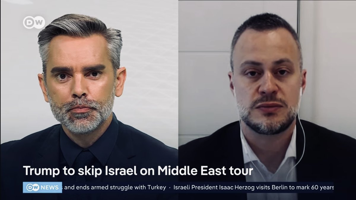 GulfStateAnalyt's tweet image. Our CEO @GiorgioCafiero was recently on @AlarabyTV, @DeutscheWelle, @SkyTG24, and @trtworld’s @The_Newsmakers discussing #Trump’s Gulf tour.