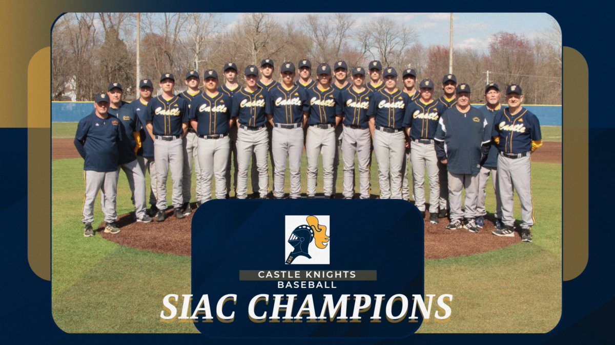 4 straight titles and 6 out of the last 7 is no small feat! The Castle Knights are clearly continuing their legacy in the SIAC. Consistency like that speaks to strong coaching, player development, and a winning culture. Huge congrats to the team and coaches.   #GOKNIGHTS
