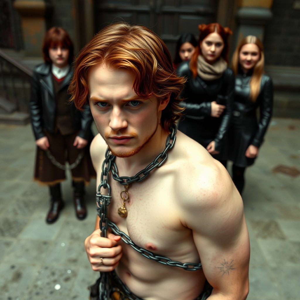 Die Damen haben mich abgerichtet.