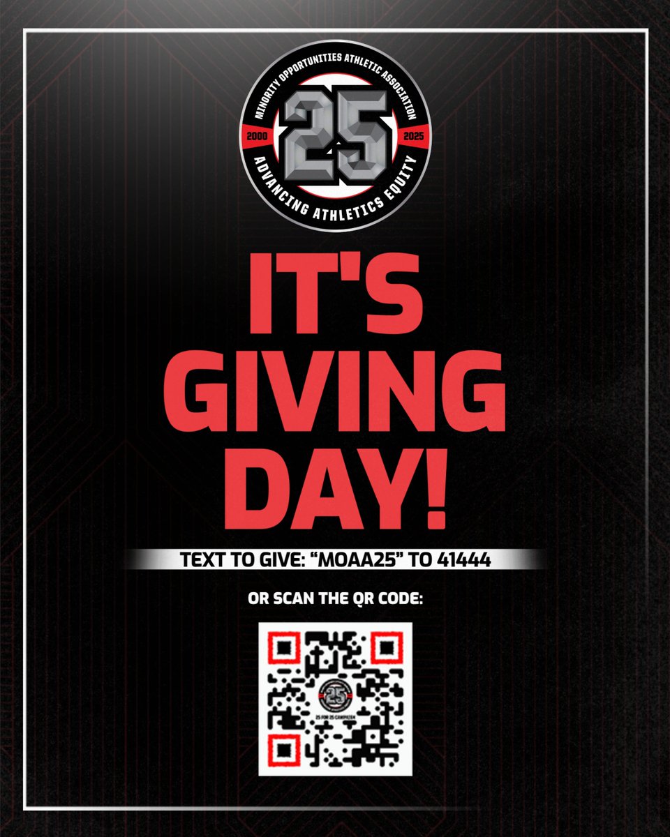 It's MOAA's Giving Day! Help us celebrate our 25th Anniversary by contributing to our goal of raising $25,000!

Scan the QR Code, text, or click the link to donate:
rb.gy/76muyp