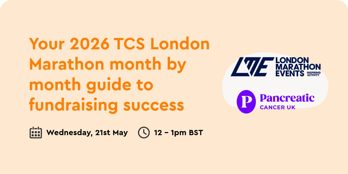 Enthuse (@enthuseco) on Twitter photo Hear from the experts! 🗣️
We're joined by speakers from <a href="/LondonMarathon/">TCS London Marathon</a> and <a href="/PancreaticCanUK/">Pancreatic Cancer UK</a> to discuss how to prepare for the 2026 TCS London Marathon month by month.
Not one to miss!
Free to attend, sign up here: tinyurl.com/mv7mu2db Hear from the experts! 🗣️
We're joined by speakers from <a href="/LondonMarathon/">TCS London Marathon</a> and <a href="/PancreaticCanUK/">Pancreatic Cancer UK</a> to discuss how to prepare for the 2026 TCS London Marathon month by month.
Not one to miss!
Free to attend, sign up here: tinyurl.com/mv7mu2db