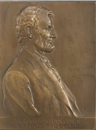 AKkshually

1. Portrait of Lincoln / Victor David Brenner

reproduced over 450 billion times on Lincoln cents

then
2. the Mona Lisa