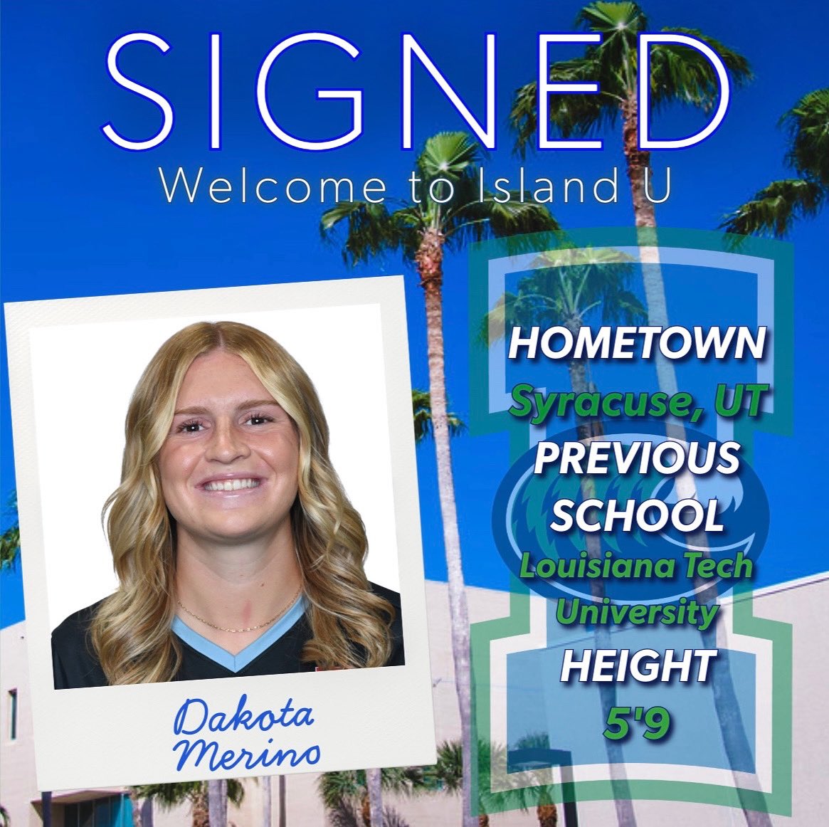 Striking while the iron is hot. 🔥🔥🔥

Pleased to welcome another top-notch Islander to the squad!!! Give a BIG Islander welcome to Dakota Merino!!