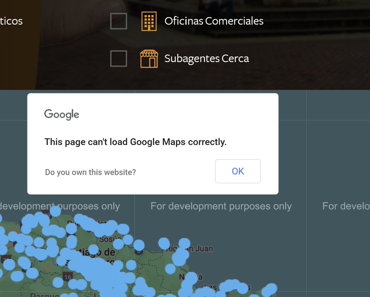 ksanchezm90's tweet photo. @BanreservasRD Da verguenza que el banco mas grande del pais no tenga el mapa de sucursales funcionando. Ademas les sugiero tener un listado simple que se pueda buscar facilmente en base a texto y sea accesible a personas con discapacidades
@estonoesradioTW @RDSomosPueblo https://t.co/kAYtNxTb7l
