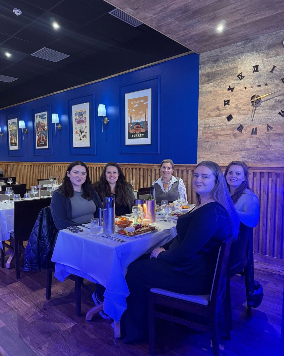 Last night we enjoyed a team meal out at Aspendos - what a beautiful new restaurant! 🤩

Even though we work together most days, it’s always nice to have the chance to catch up properly outside of the office - especially with a delicious dinner 😋🍴