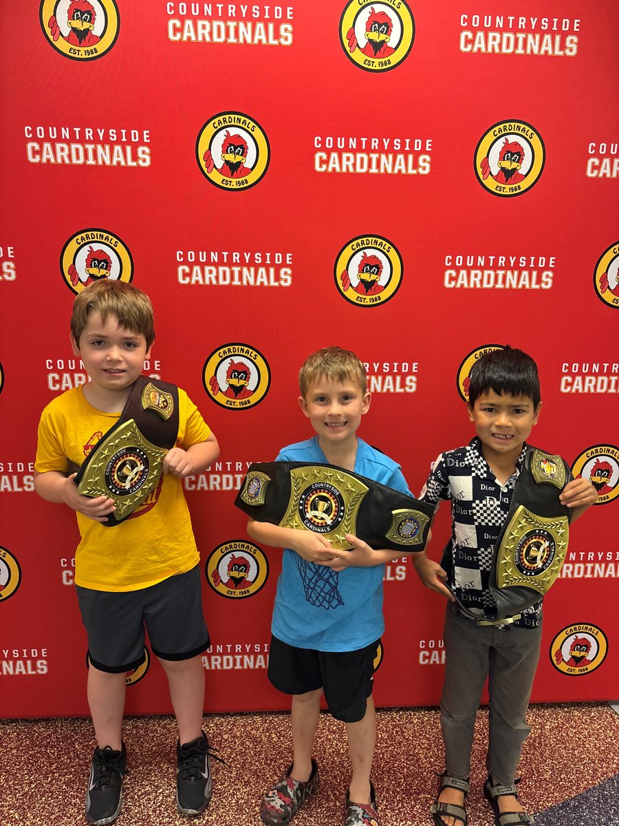 It's a wonderful start to our Wednesday with these 3 CHAMPIONS!
