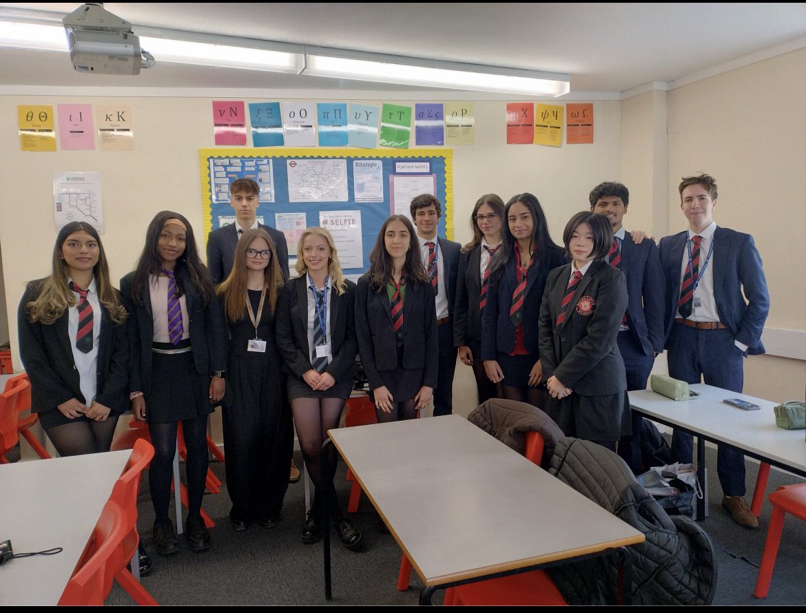 Mrs Li has shared this lovely photo of her Year 13 students on their last day.