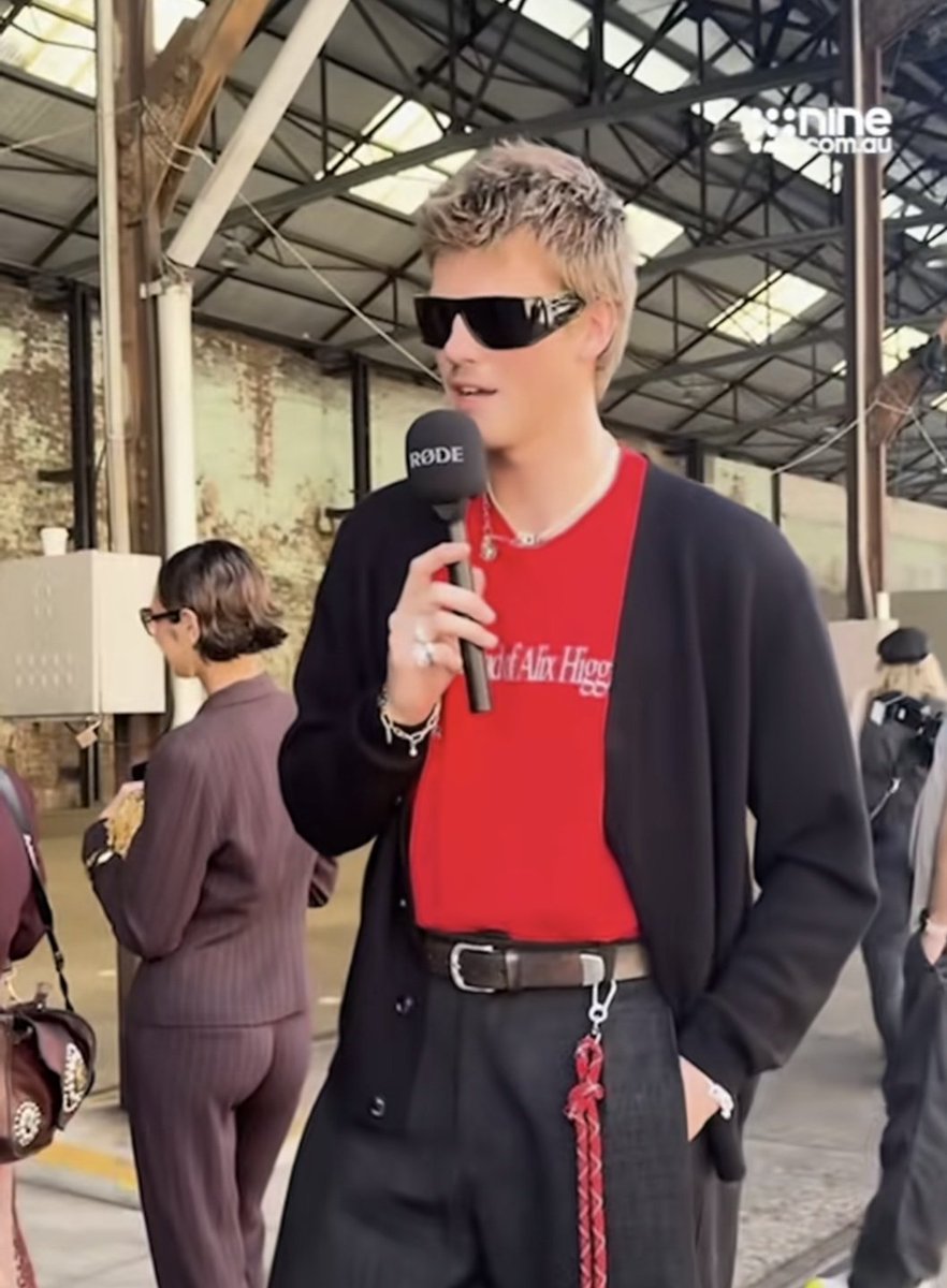 Did bro colour his hair or am I just dumb?