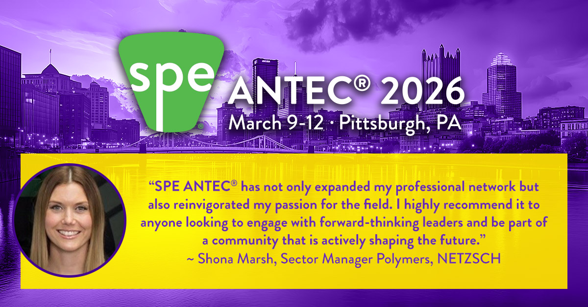 ANTEC® is where breakthrough research is unveiled, real-world solutions are shared, and the brightest minds in plastics come together. Save the date! 4spe.org/i4a/pages/inde…

#ANTEC26 #Plastics #Polymers #Pittsburgh