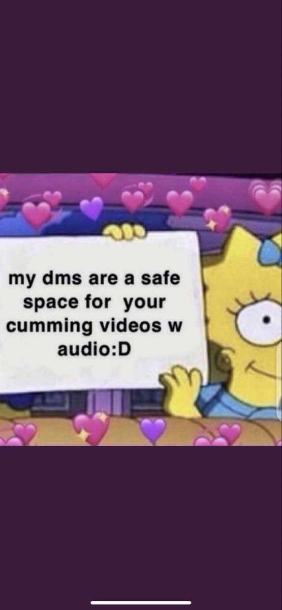 So feel free to dm me