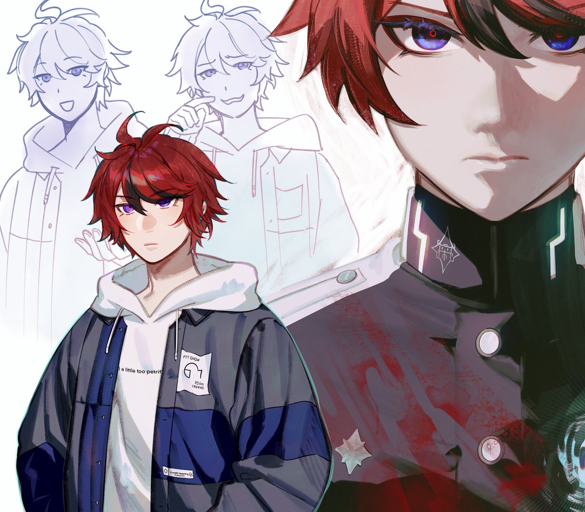 Call that dichotakumi #hndr_FA #ハンドラ美術部